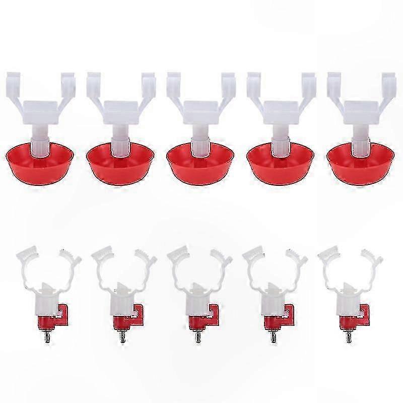 5-Pack Poultry Water Dispenser Set
