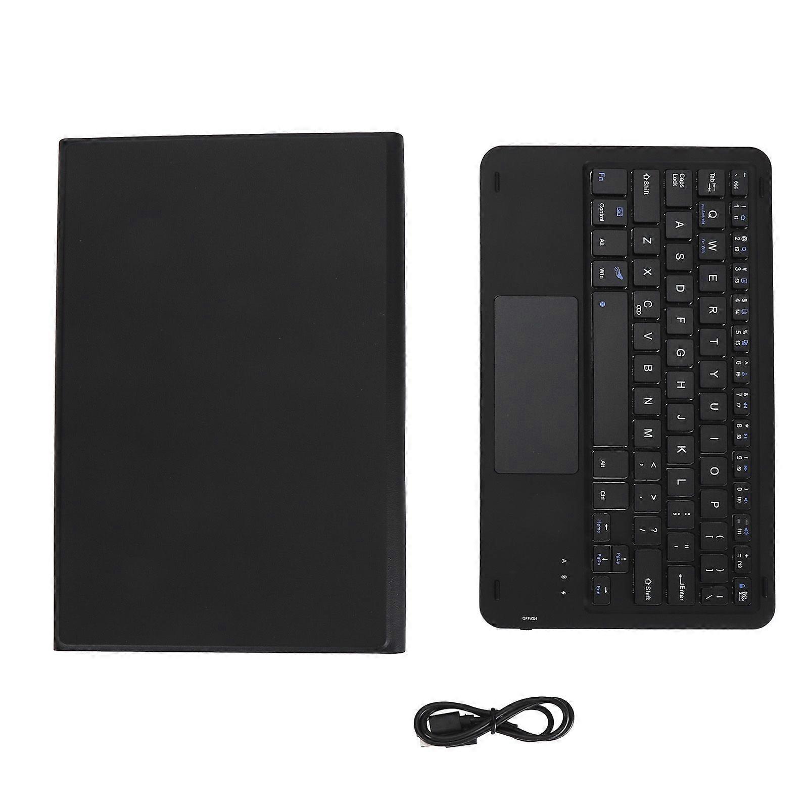 Keyboard Case for Xiaomi for Mi Pad 6 6 Pro 11 Inch 2023 PU Stand Cover with Magnetic Removable Wireless Bluetooth Keyboard Black