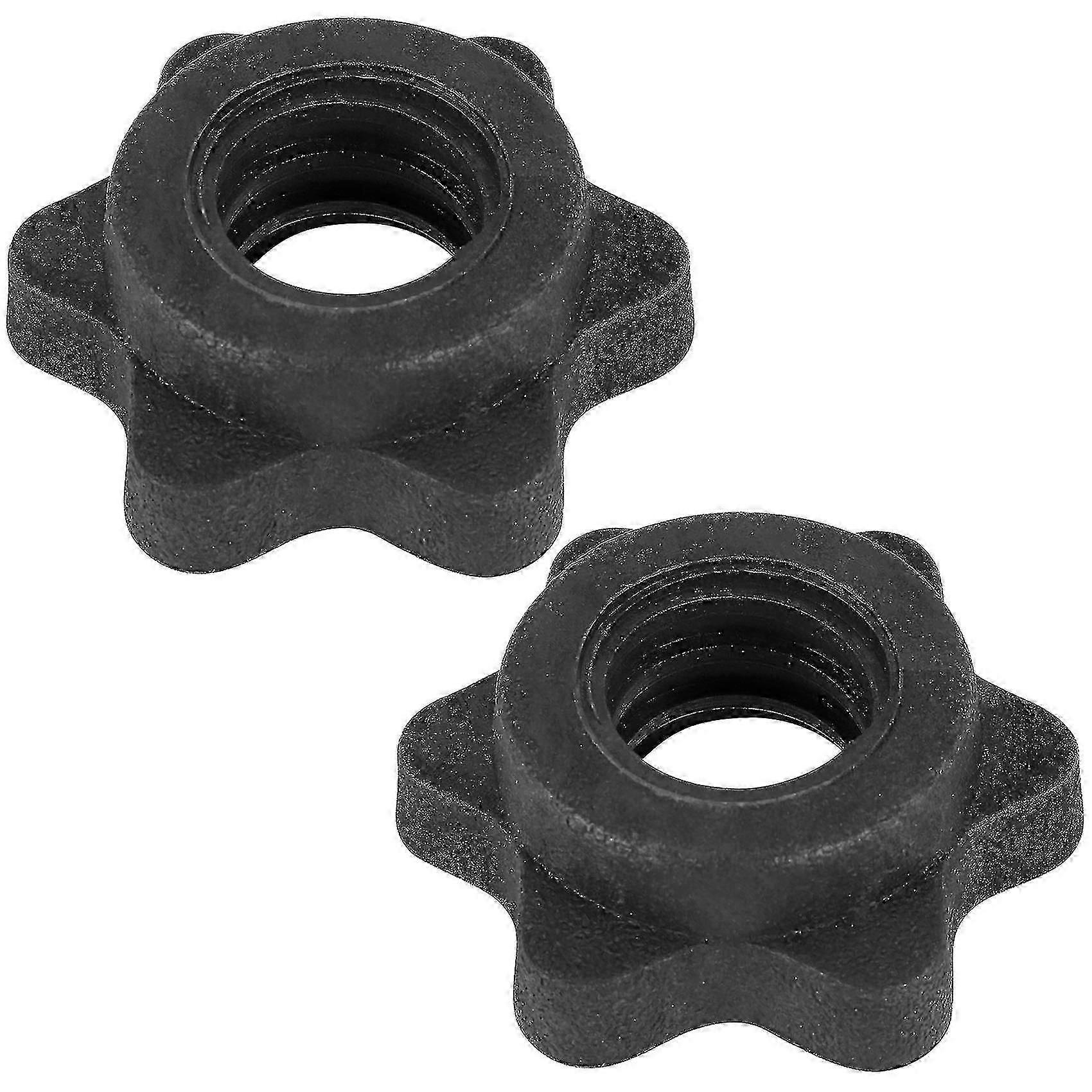 1 Pairs Dumbbell Hex Nut,dumbbell Rod Nut, Collars For Barbells Sports