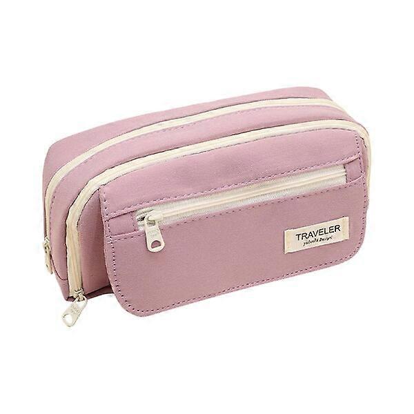 Pencil storage box, 1 piece, large capacity, transparent and easy to access