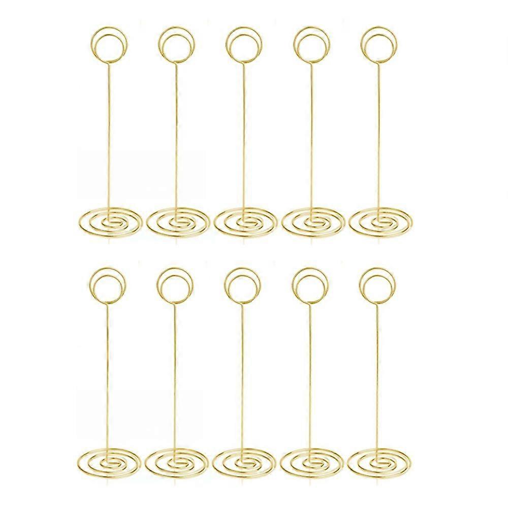 Table Number Holders 10Pcs - 8.75 Inch Place Card Holder Tall Table Number Stands for Wedding Party
