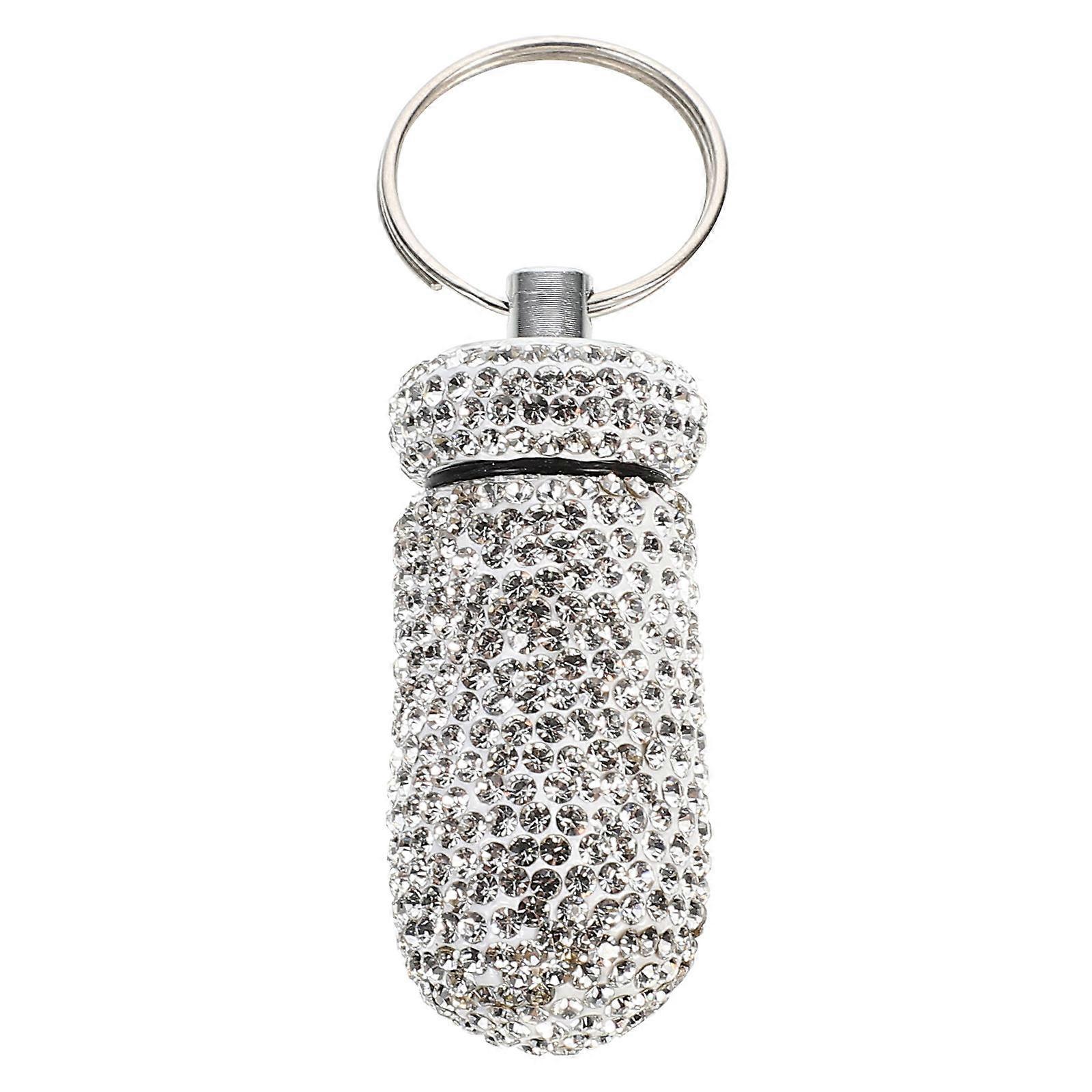 Creative Holder Aluminum Alloy Pill Box for Storage 1Pcs Metal