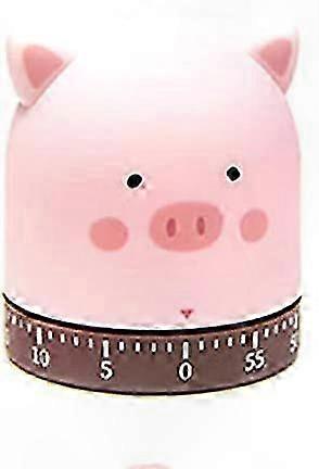 60-Minute Manual Kitchen Timer with 360° Rotating Dial and Countdown Function for Home Cooking Use