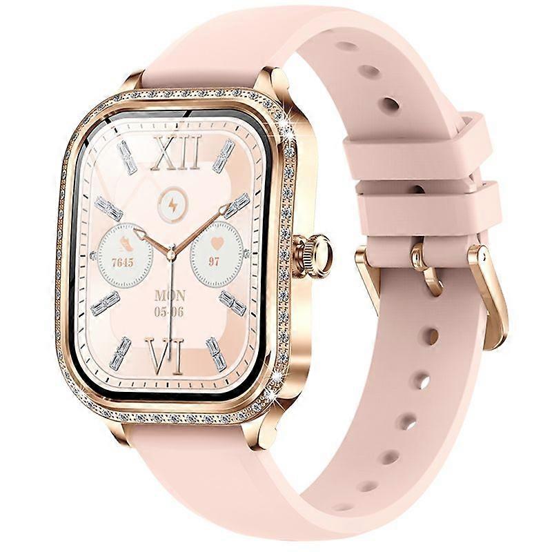 Smartwatch MK88 Bluetooth Calling Fashionable Design(Pink)