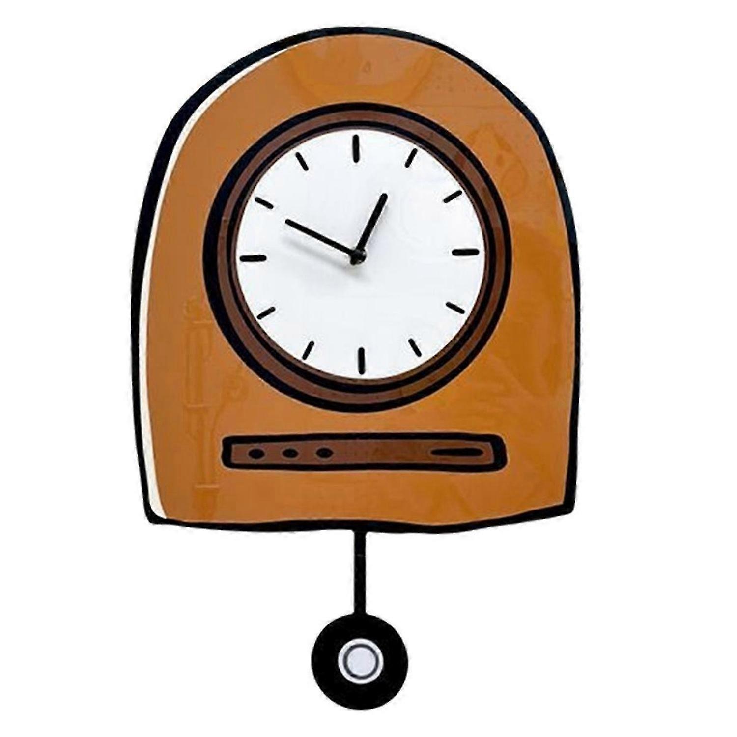 Swing Clock Simple Wall Clock Stylish Living Room Bedroom Clock