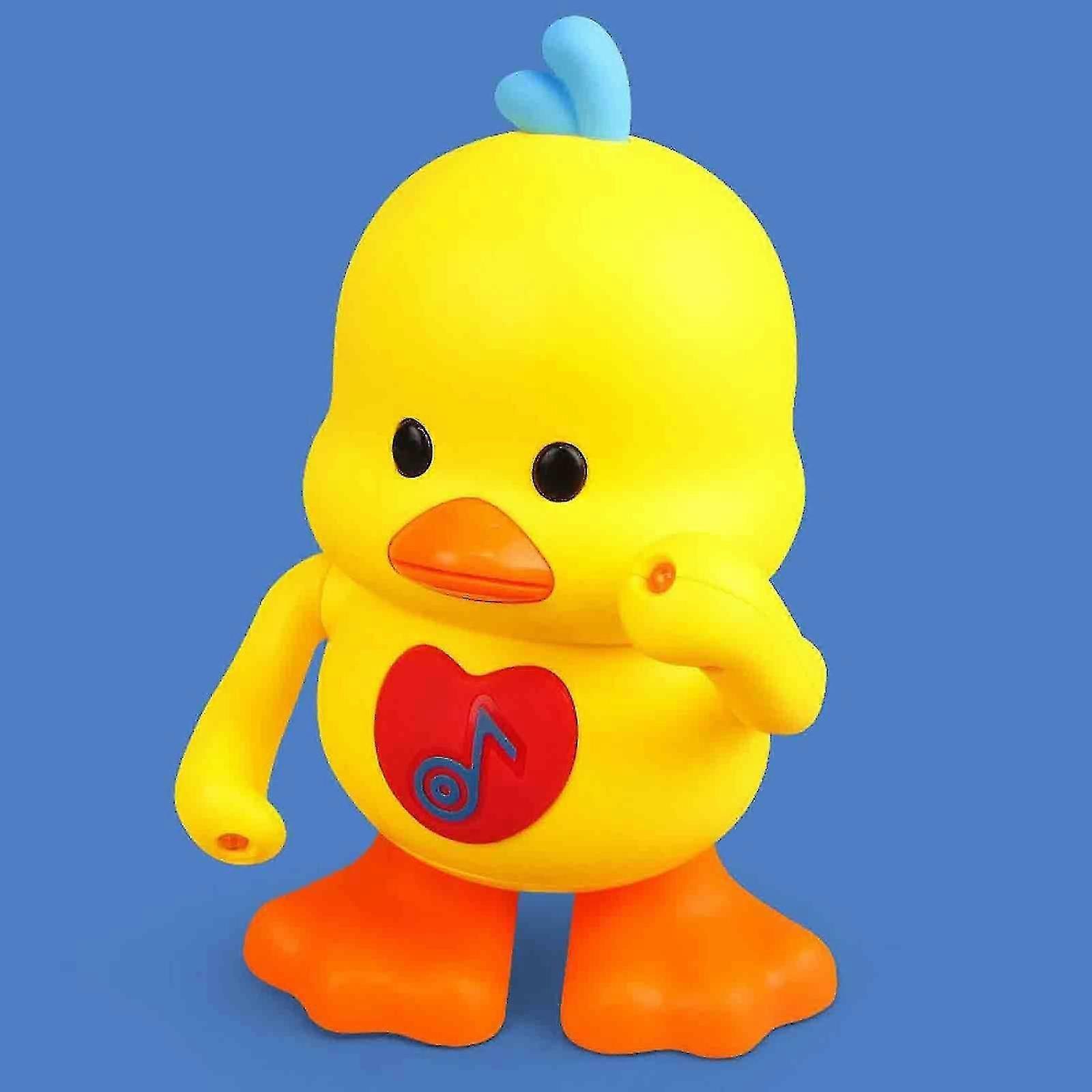 Dancing Duck Toy, Dancing and Singing Musical Duck with Led Lights
