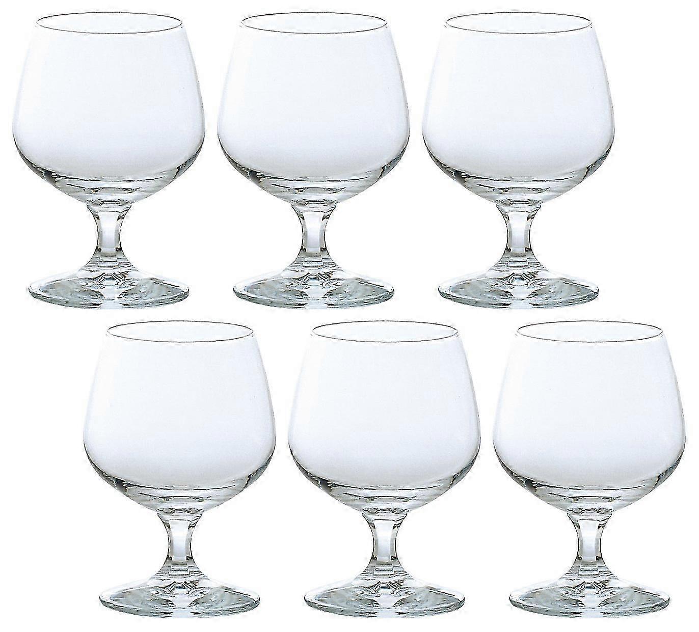 6 Set Clear Large Brandy Glass Drinking Serving 11.2 fl oz (330 ml) 2025
