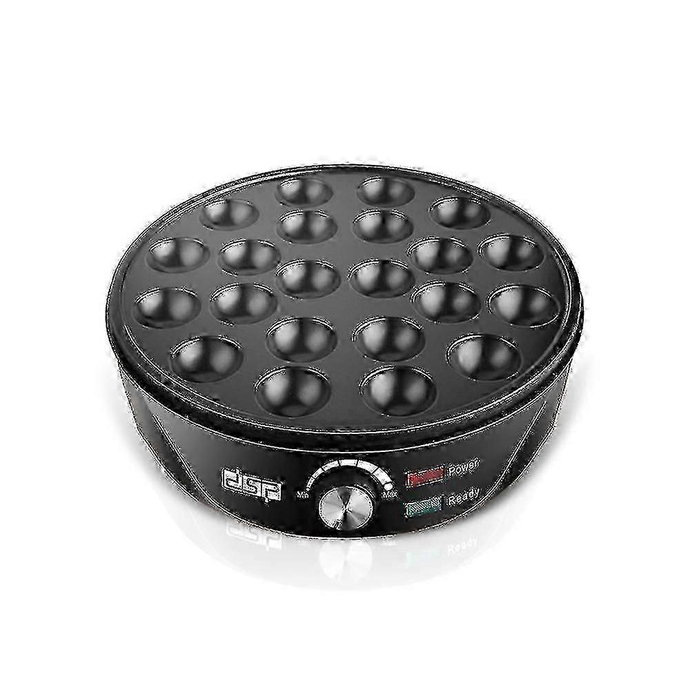 صانع تاكوياكي الأسود Ebelskiver صانع كهربائي تاكوياكي عموم فطيرة محشو مونك Aebleskiver عموم