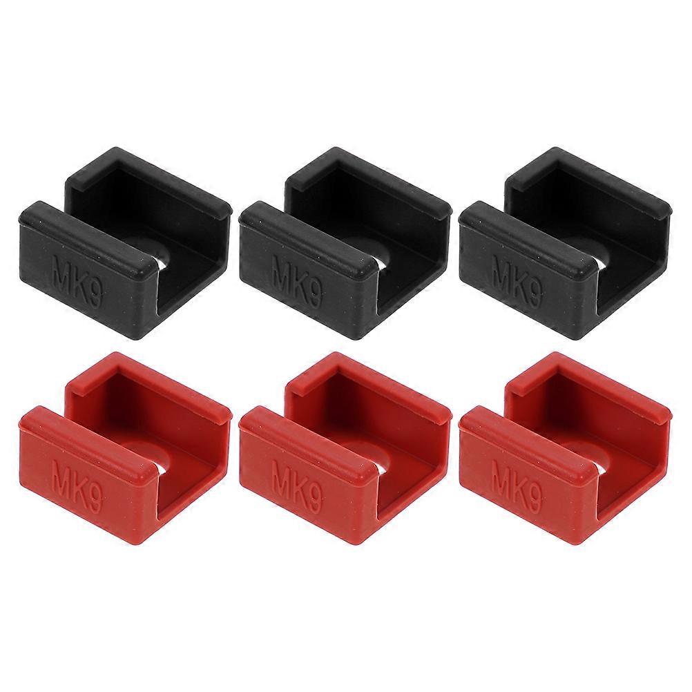 Extruder Hot End Part Silicone Cover for 3D Printer 12Pcs Pack