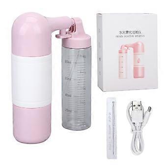 High Pressure Oxygen Injection Beauty Machine Handheld Nanometer Mist Facial Moisturizing Sprayer Device