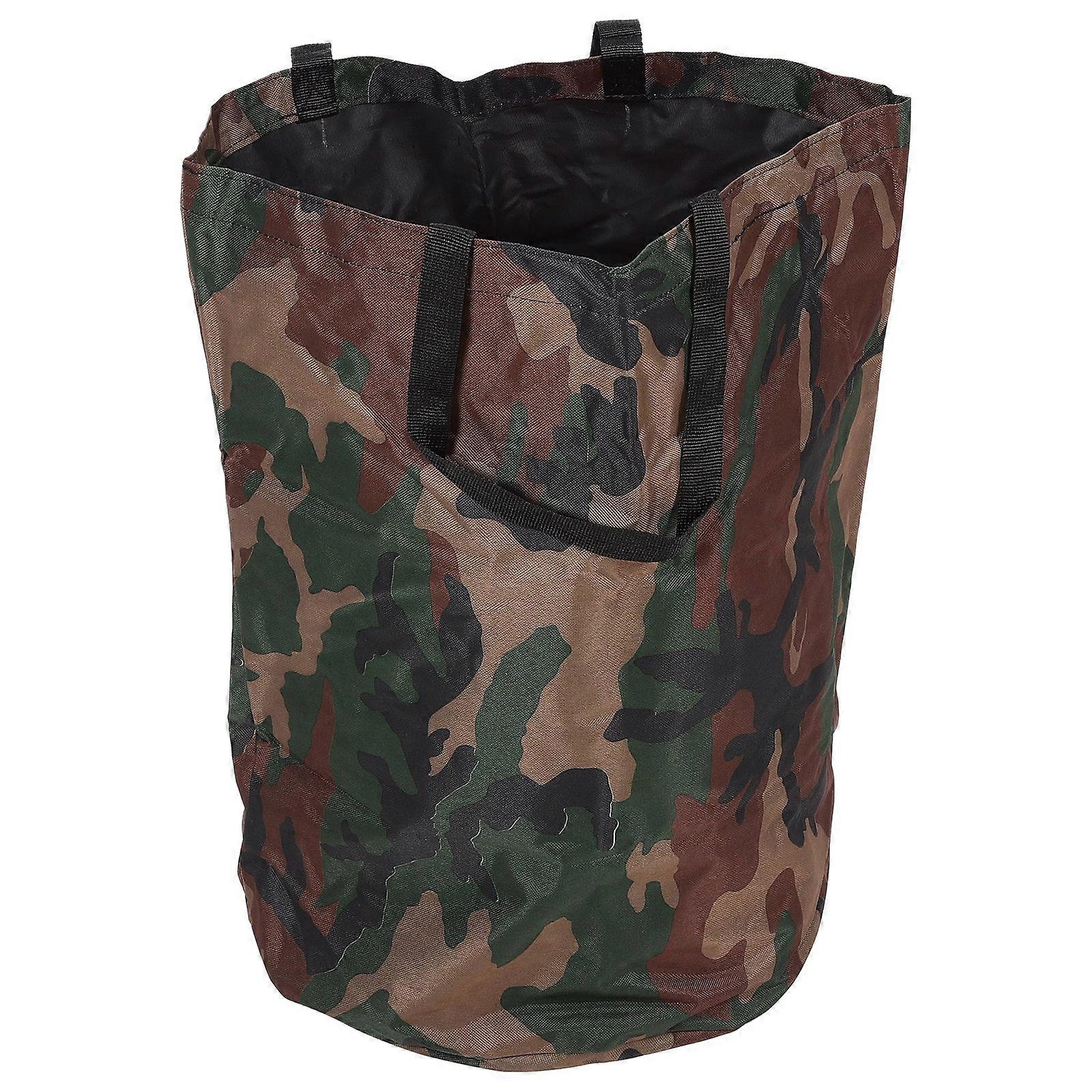 Children Sack Race Bag Outdoor Game Jumping Bag Camouflage Green 55.00X35.00X35.00CM Parent-Child Interaction 1Set