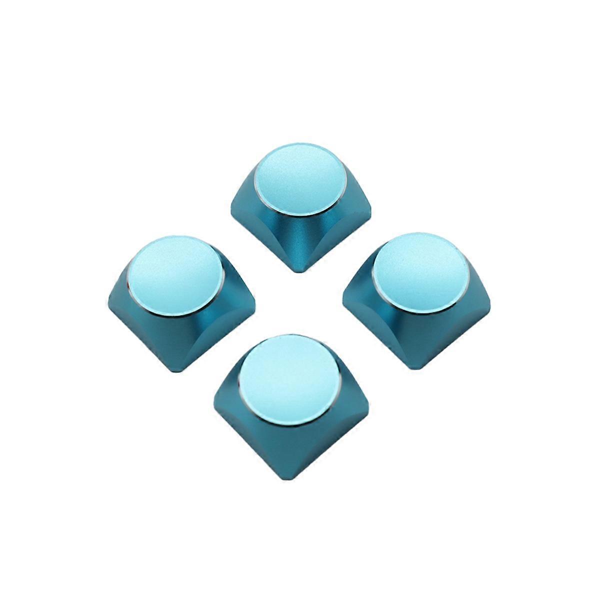 4Pcs Aluminum Alloy Metal Keyboard Cap Color Mechanical Keyboard C