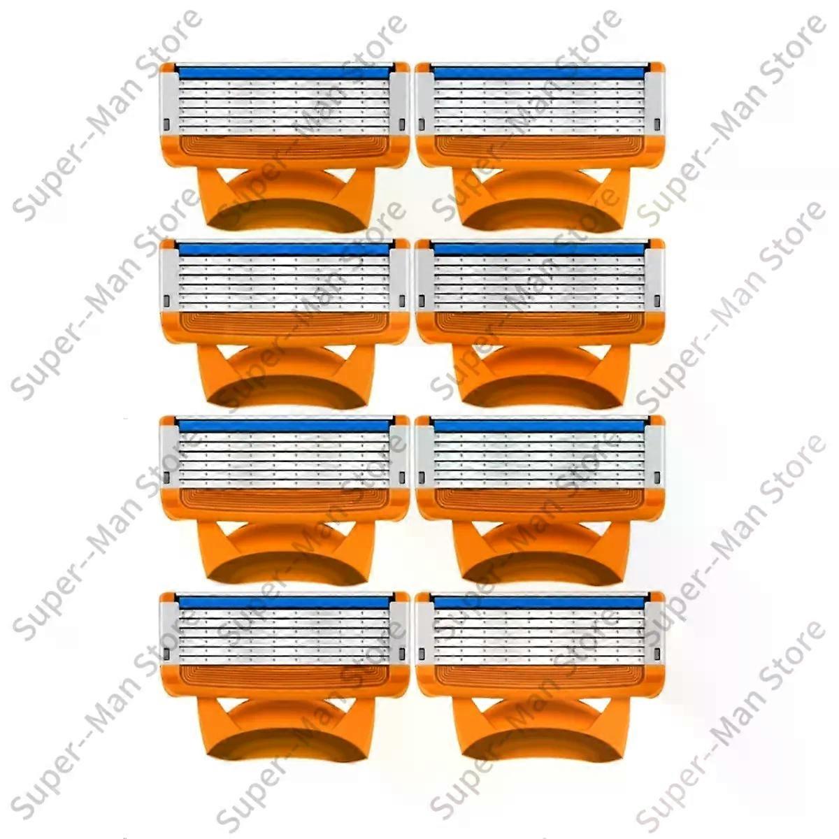 New genuine Fusion 5 Razor 5-Layer Blades Shaving Machine Men's Manual Shaver Face Hair Removal Smooth Shaving Safety Razor
