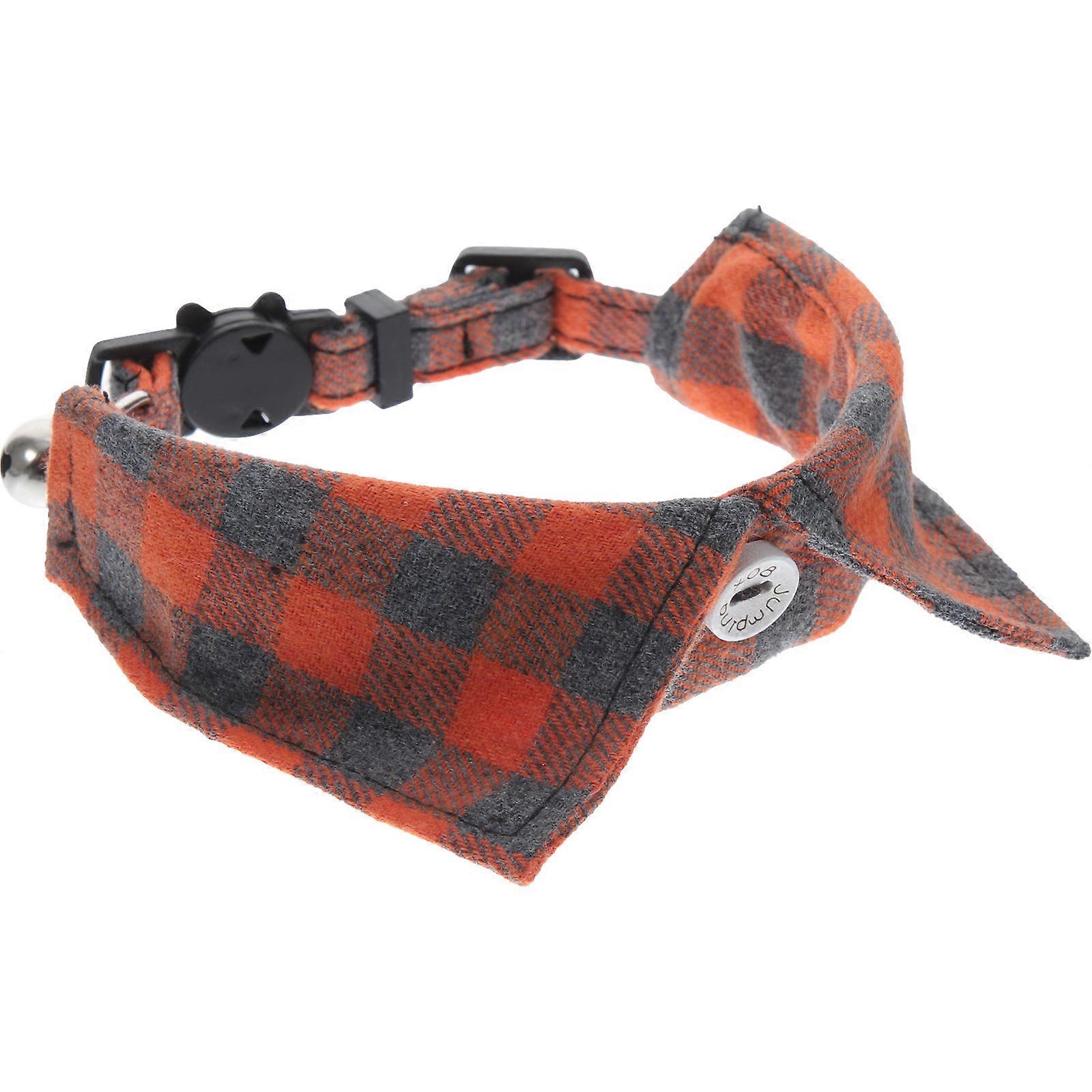 Adjustable Cat Collar Breakaway with Bell for Pet Use 2Pcs Kitten