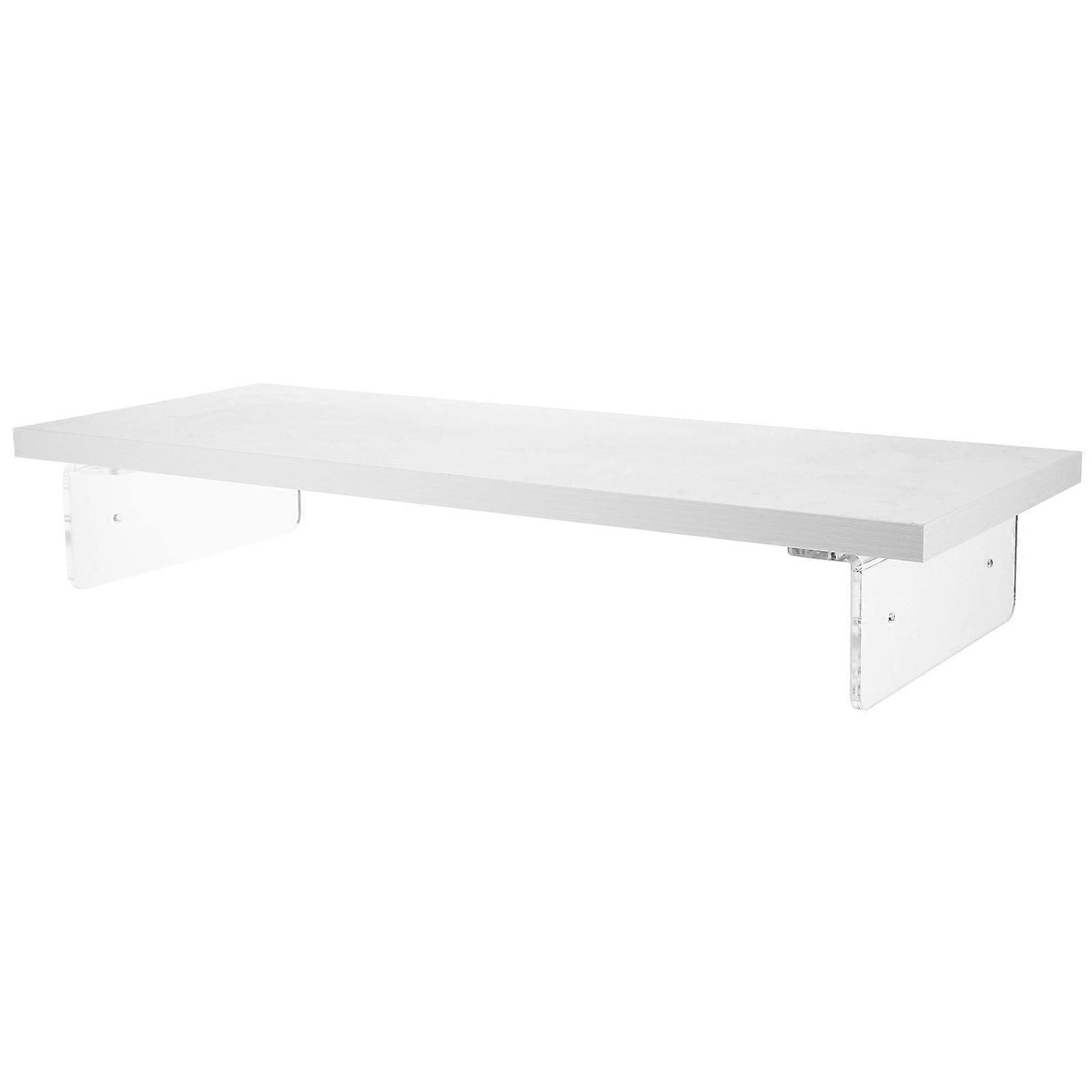 2Pcs Acrylic Monitor Stand for Desk Convenient Computer Laptop Riser