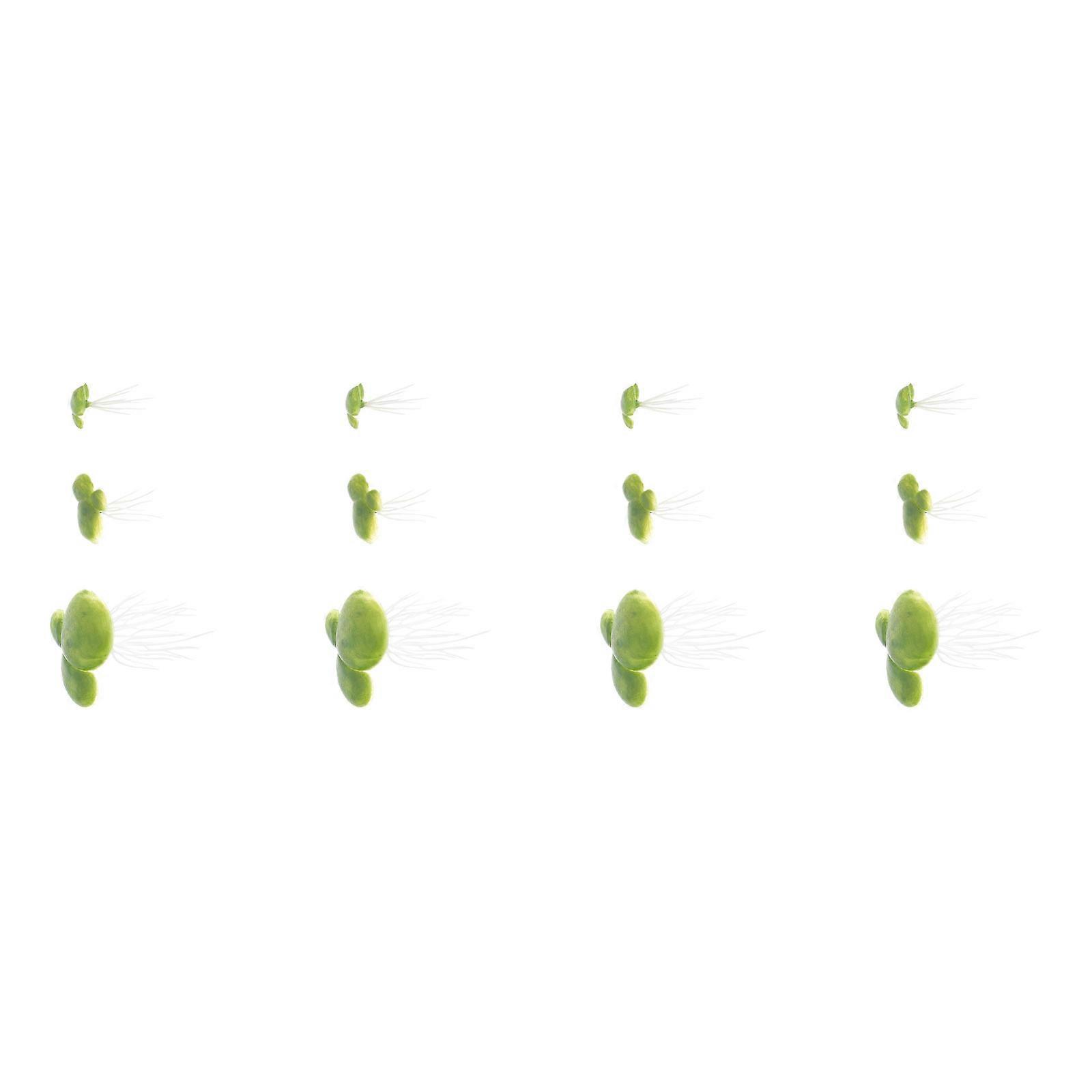 Duckweed Ornament for Decoration 72Pcs Mini Simulation Floating Plant