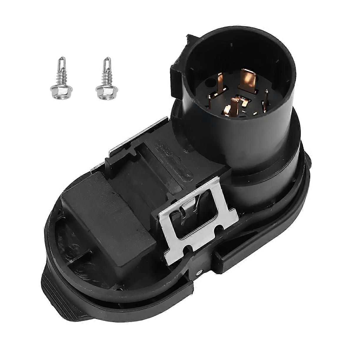 Rear Bumper Trailer Tow Hitch Receptacle Plug for