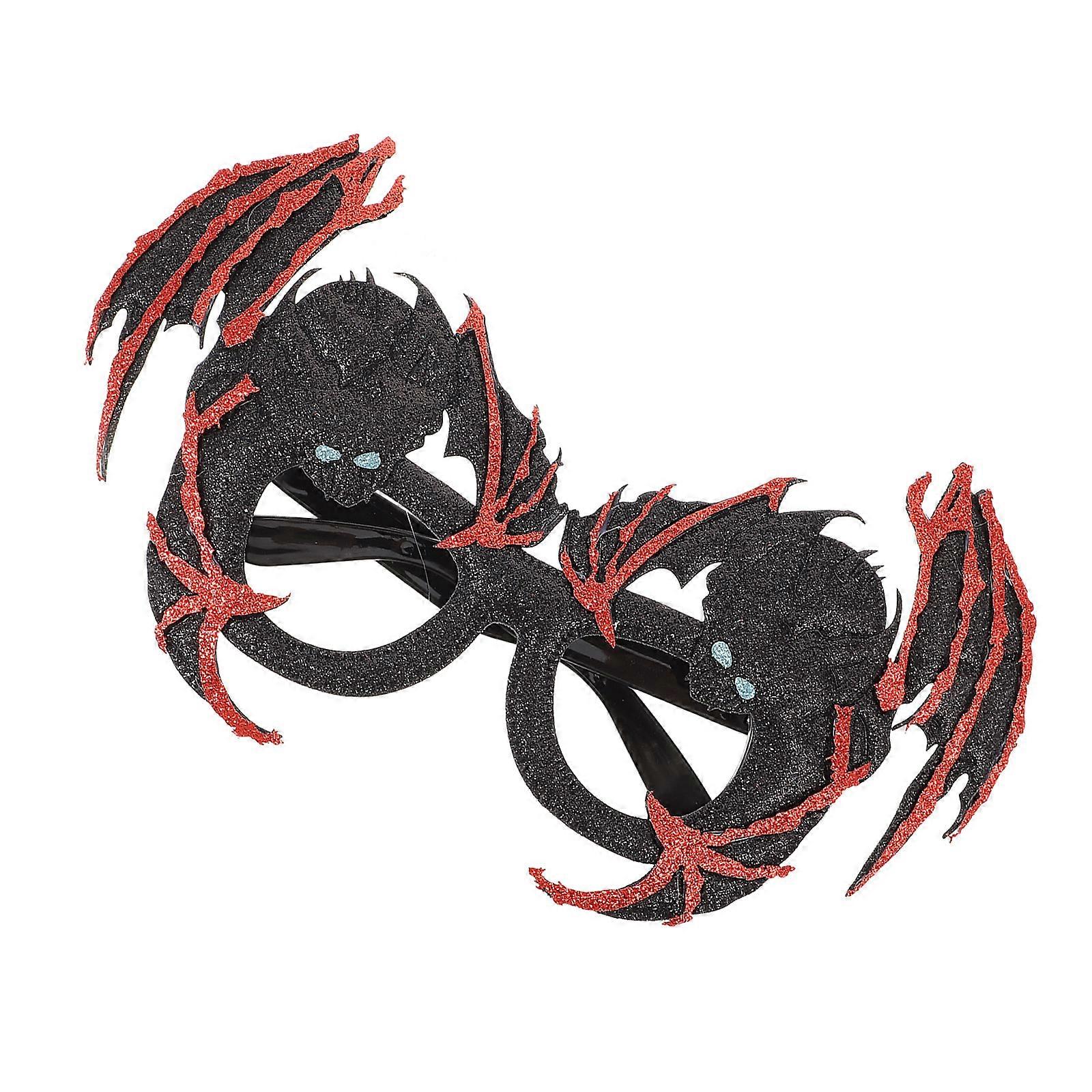 Halloween Elements Eyeglasses Round Prop For Halloween Party 1Pair