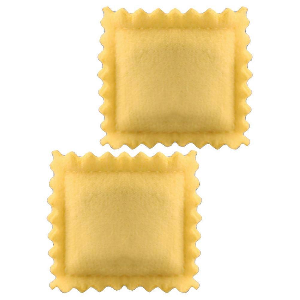 8 Pcs Cloth Miniature Cushion Doll House Accessories Realistic Design Square Shape 4.6X4.6X0.5CM Ideal For Mini House Decoration