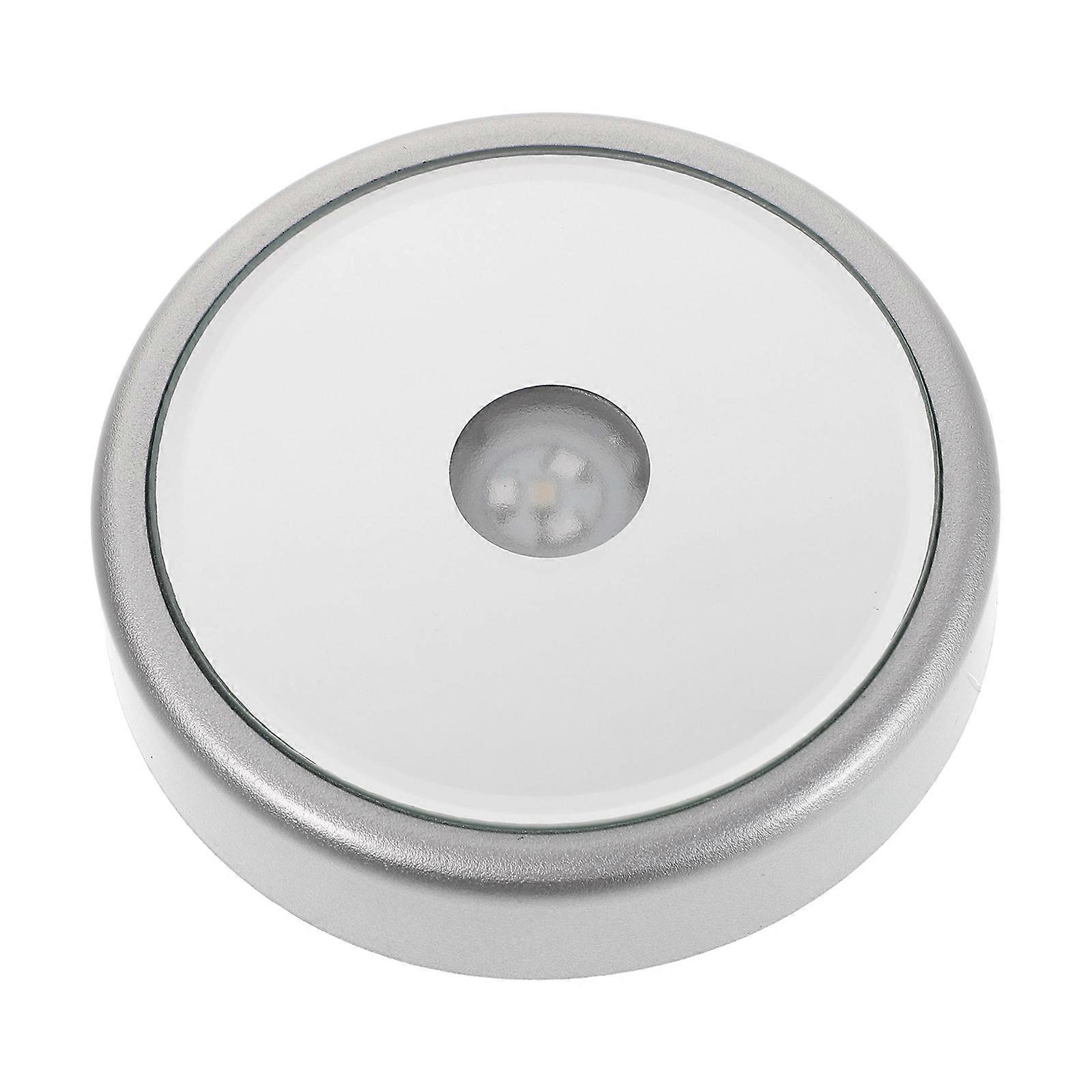 Silver LED Base Stand for Crystal Display Featuring Multiple Color Lights 3Pcs