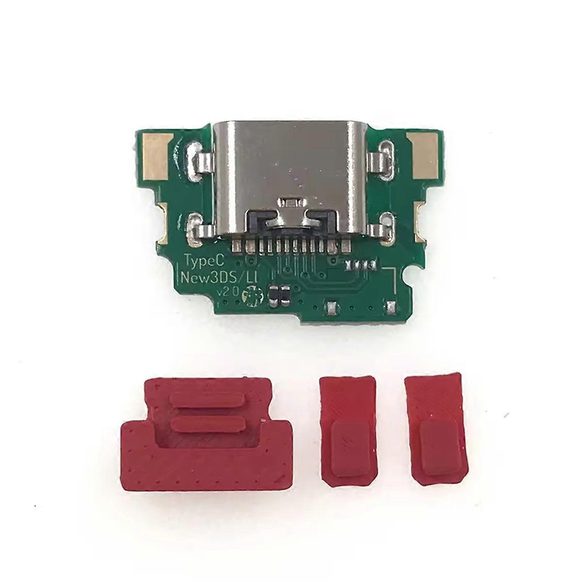 For New XL Charging Port Replacement Convert to USB-C to USB Type C for NEW XL Charging Socket Red