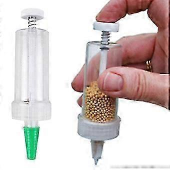 Manual Planter Seeder Tool - Plastic Mini Sowing Seed Dispenser Spreader,