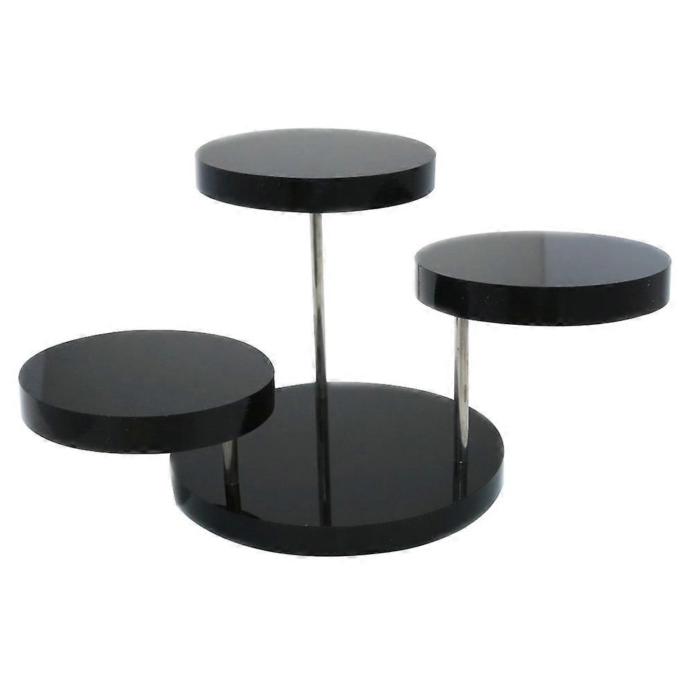 Ring Storage Rack Acrylic Ring Display Stand for 3Pcs Jewelry Display