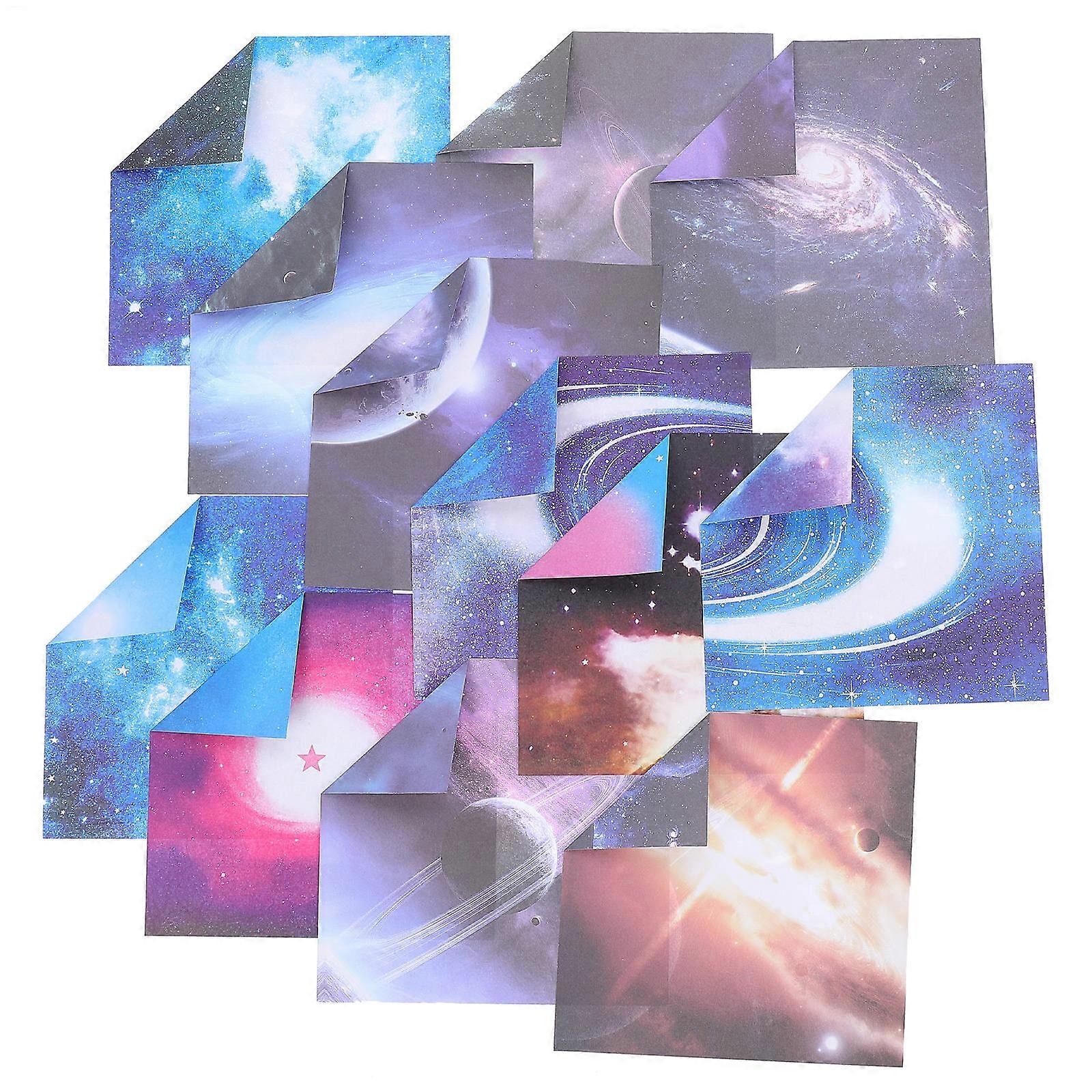 Double Sided Handicraft Paper Origami Paper for Creative DIY Crafts 100 Sheets