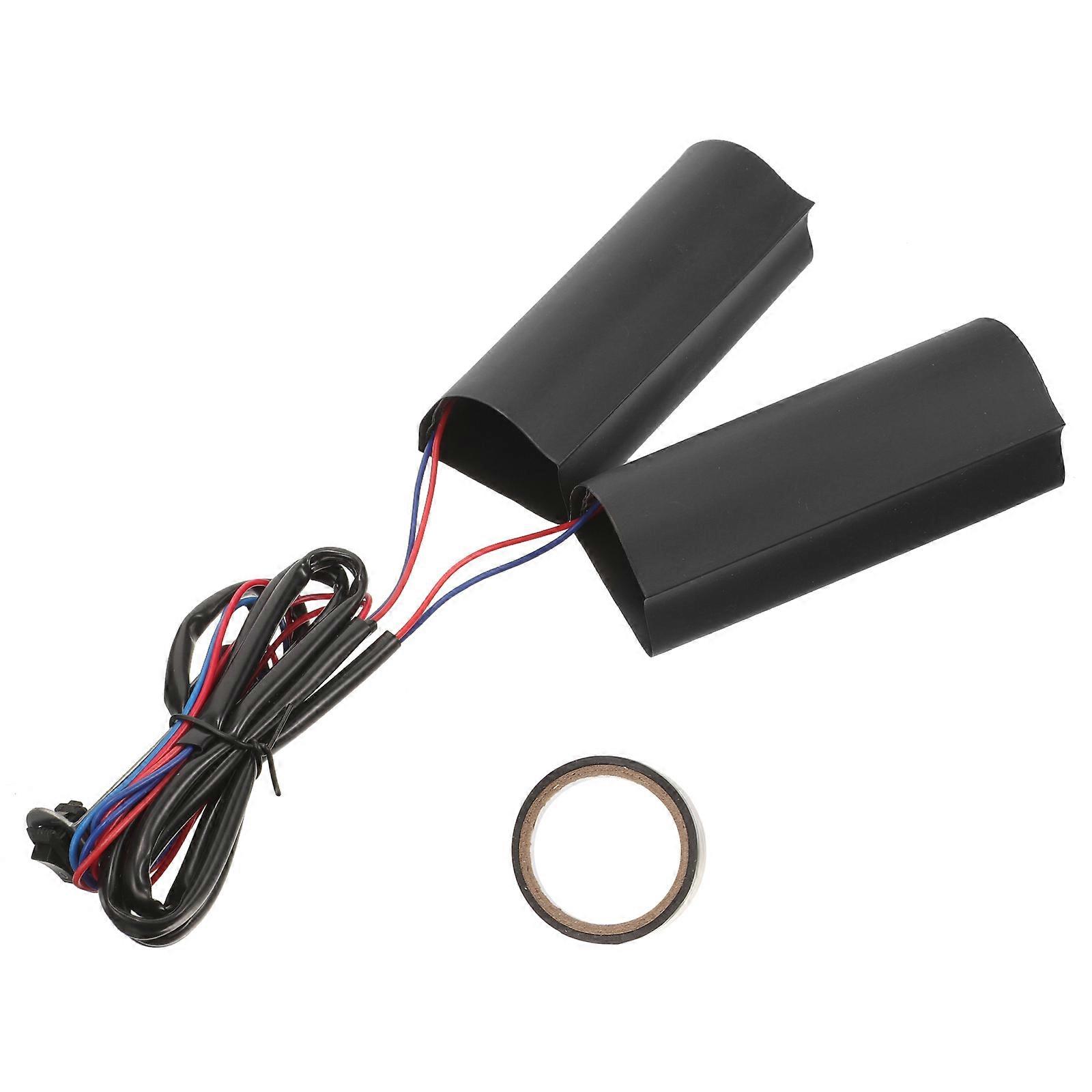 Heated Motorcycle Grips Handlebar Hand Warmer for 5Sets Universal Use