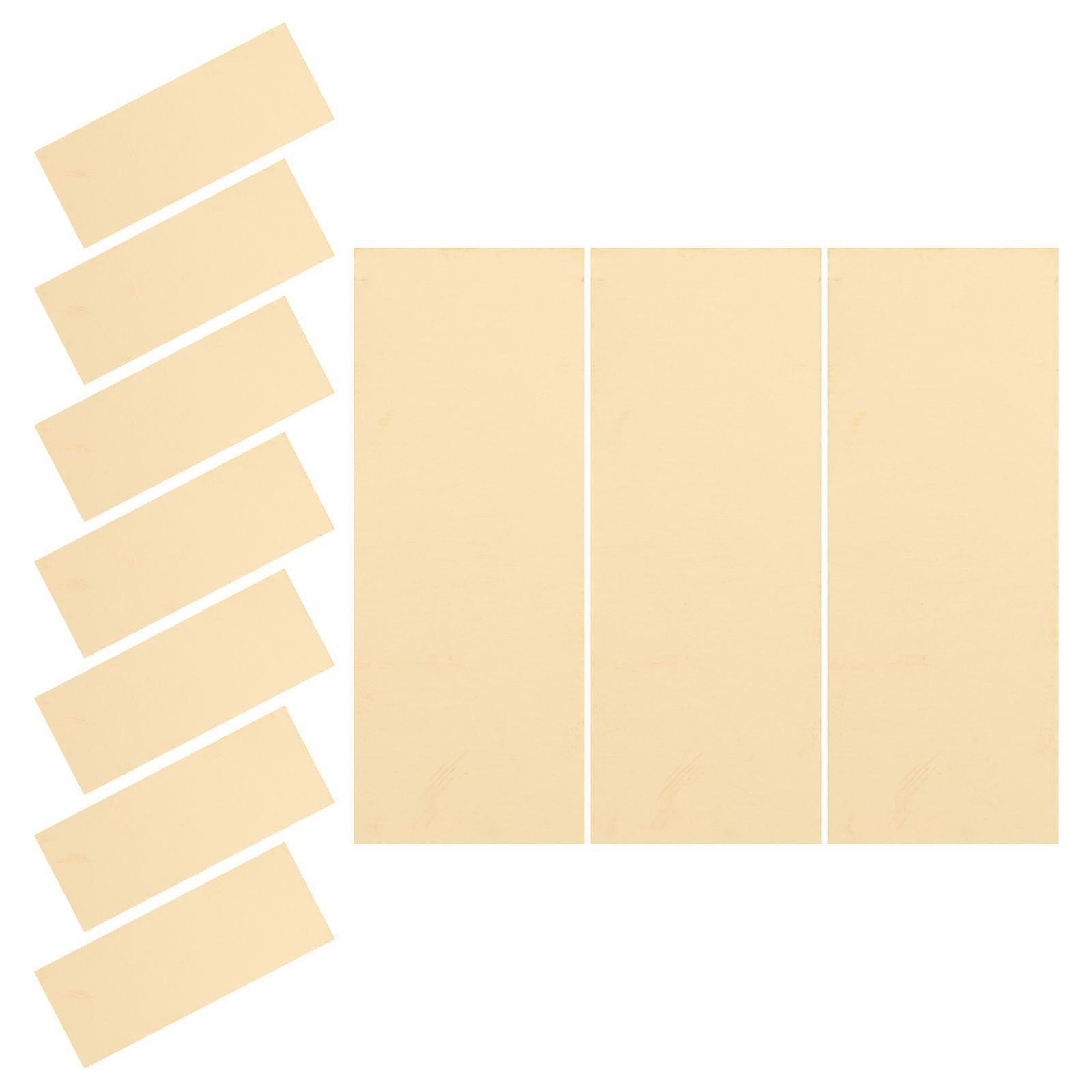 Fruit Battery Science Experiment Sheets for Experiment Use 10Pcs Golden Brass