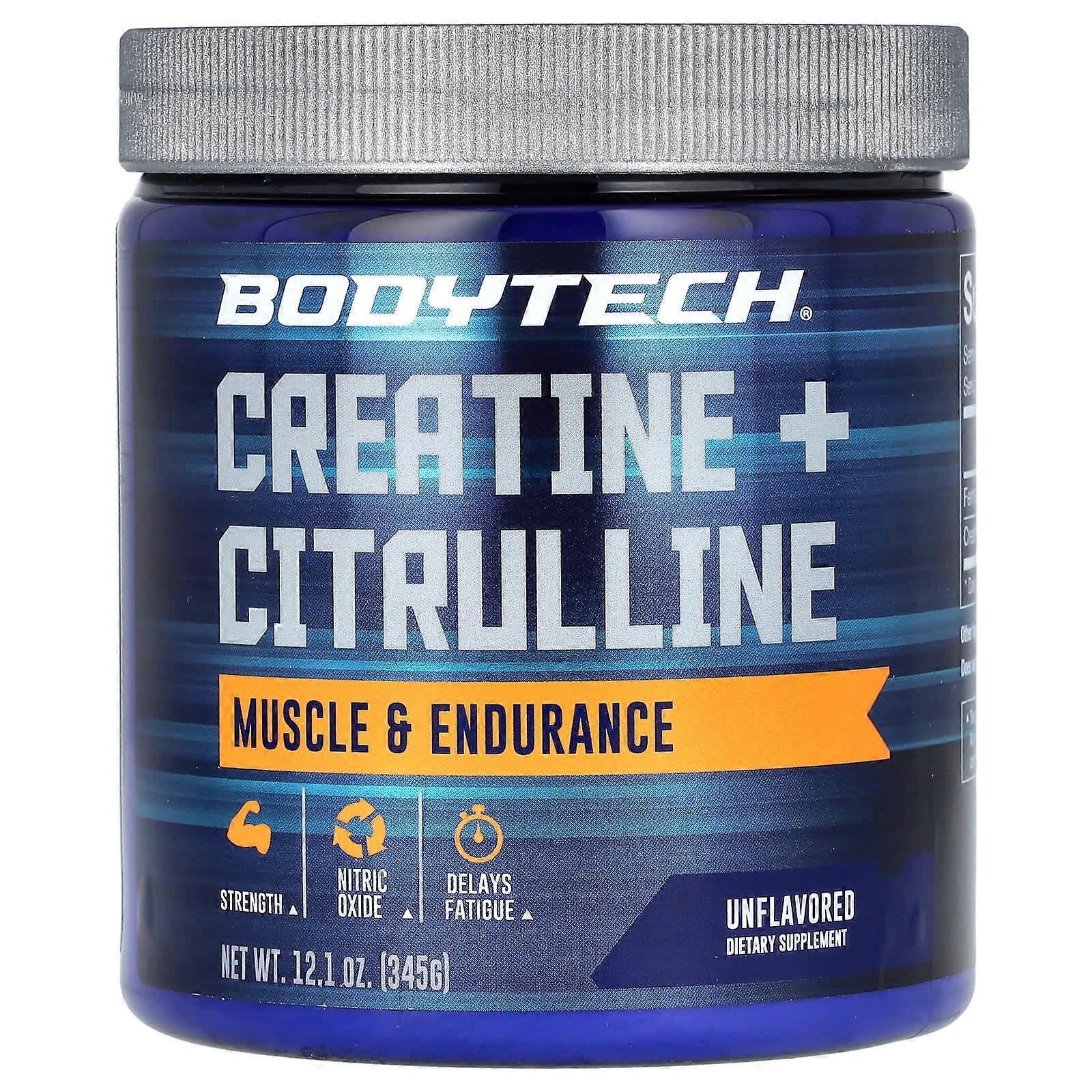 Creatine + Citrulline, Unflavored, 12.1 oz (345 g)