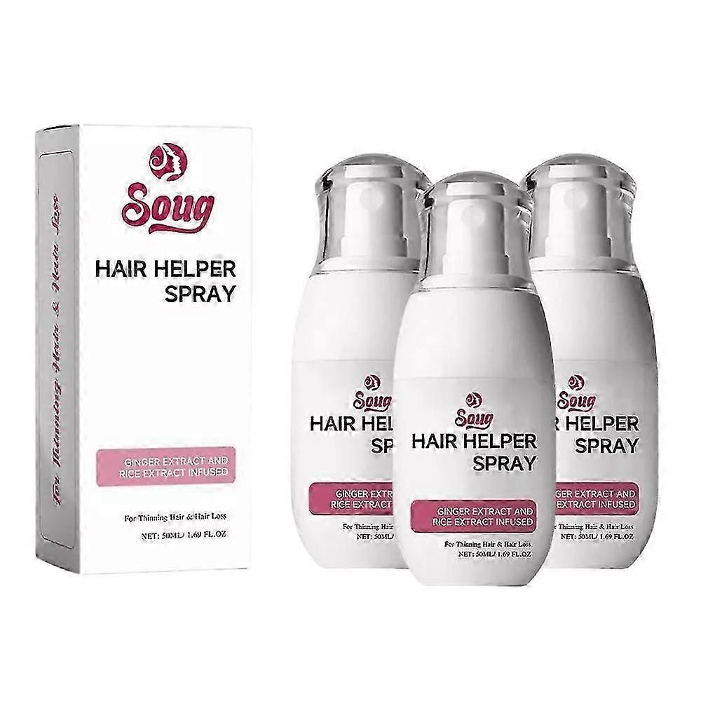 50ml Haarhelfer Spray für das Haarwachstum dicker Vegan Fuller Gesünder