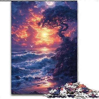 Puzzle per adulti, bellissimi puzzle con paesaggi da sogno per adolescenti, decorazioni da parete con giochi a quiz, regali unici per compleanno e Natale - PT 4108