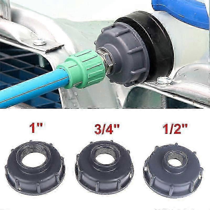 For Ibc Tank Fittings S60x6 Coarse Threaded Cap To 1/2" 3/4" 1" Adaptor Connector