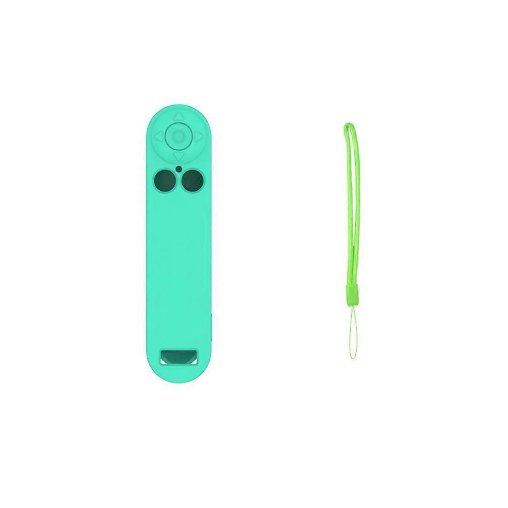 Silicone Remote Cover for Nex Playground Game System Remote - Anti Slip, Shockproof Protective Case with Lanyard Green