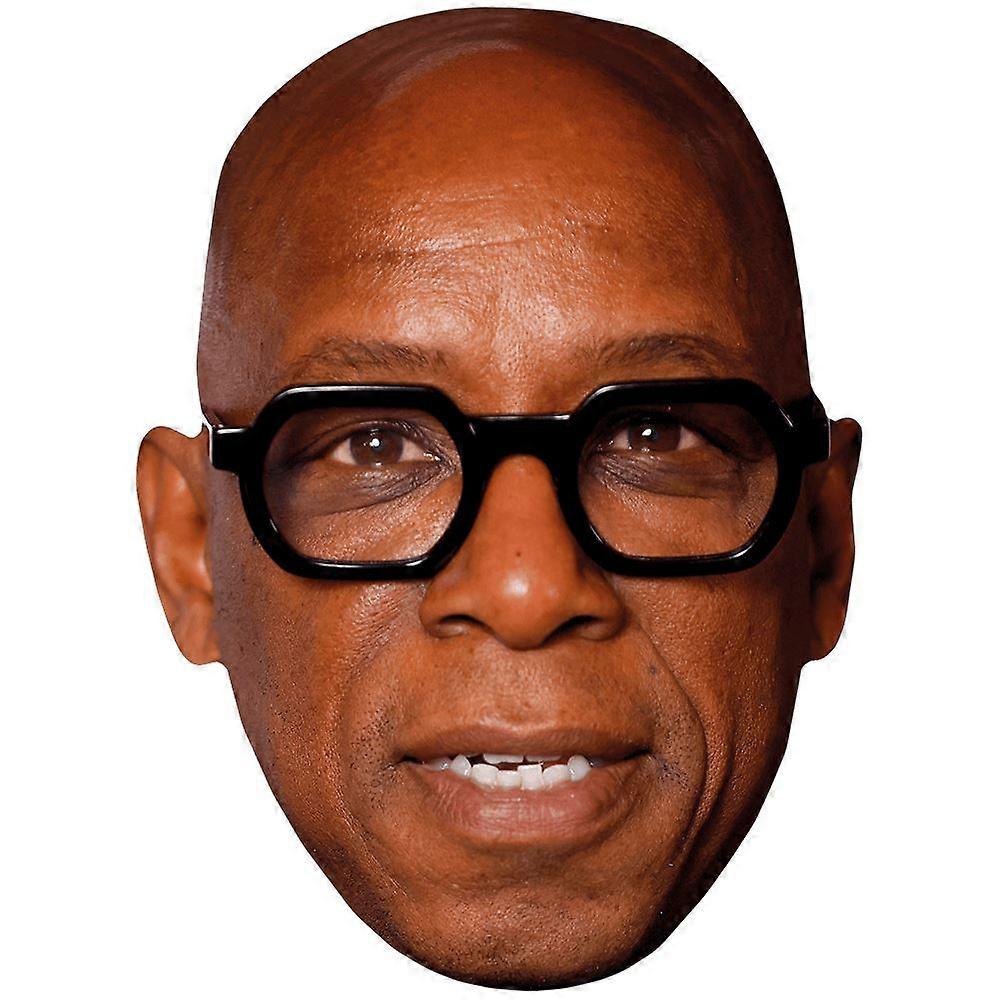 Ian Wright (Serious) Big Head. Larger than life mask.