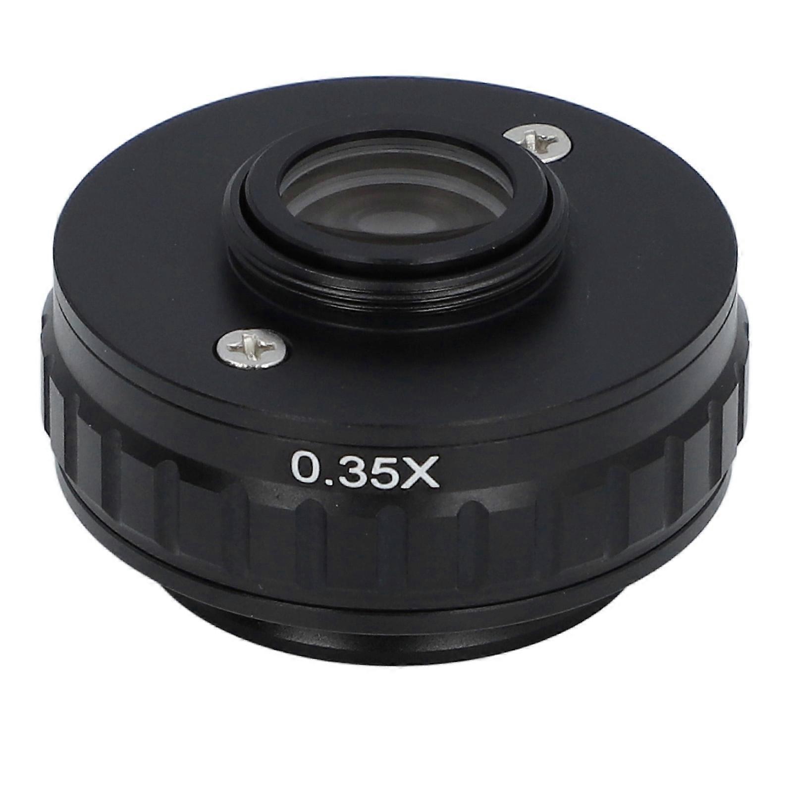 CTV Lens Adapter for Trinocular Stereo Microscope CCD Camera Industrial Use C Mount 0.35X 