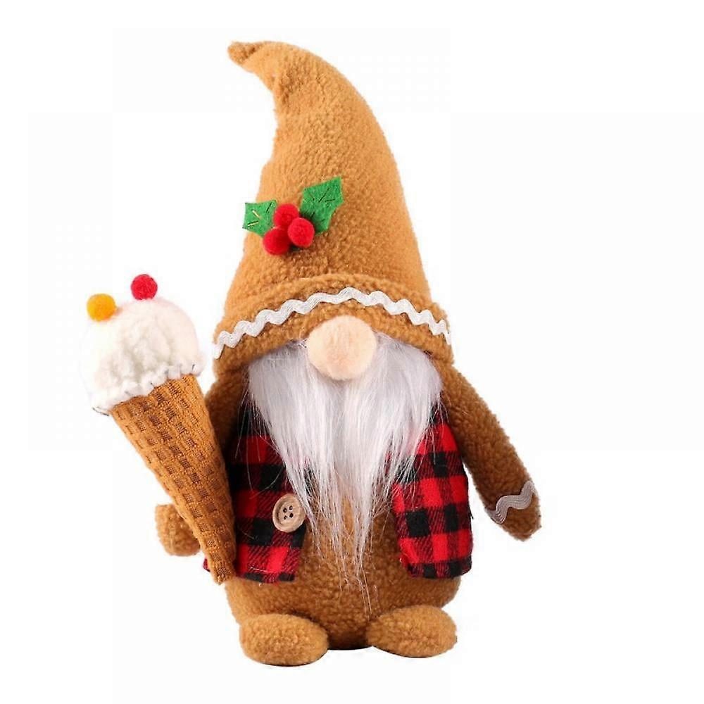 Gingerbread Man Gnome Table Decoration, Christmas Decoration