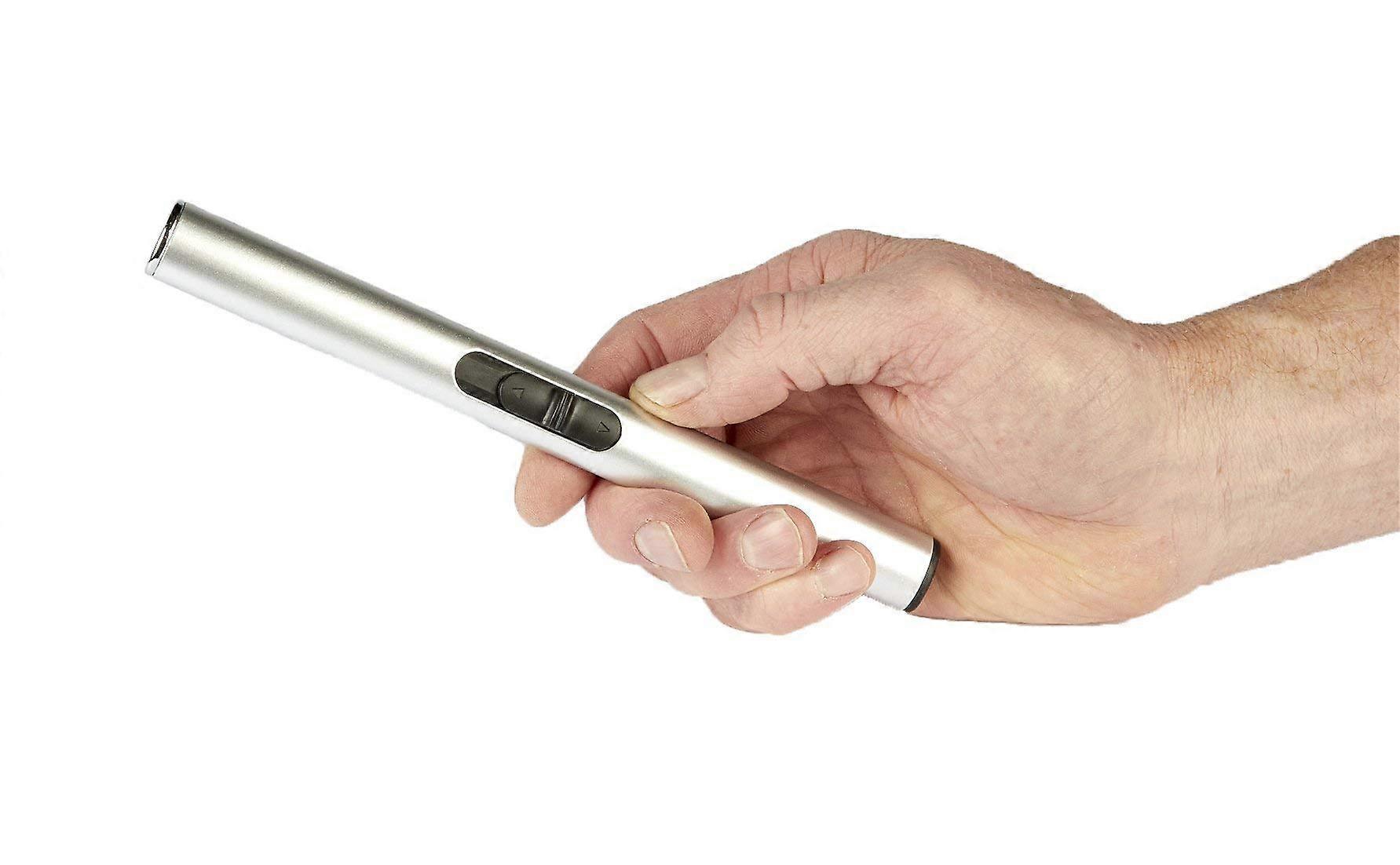 Plasma Lighter USB Rechargeable Windproof Pocket Sized Stainless Steel