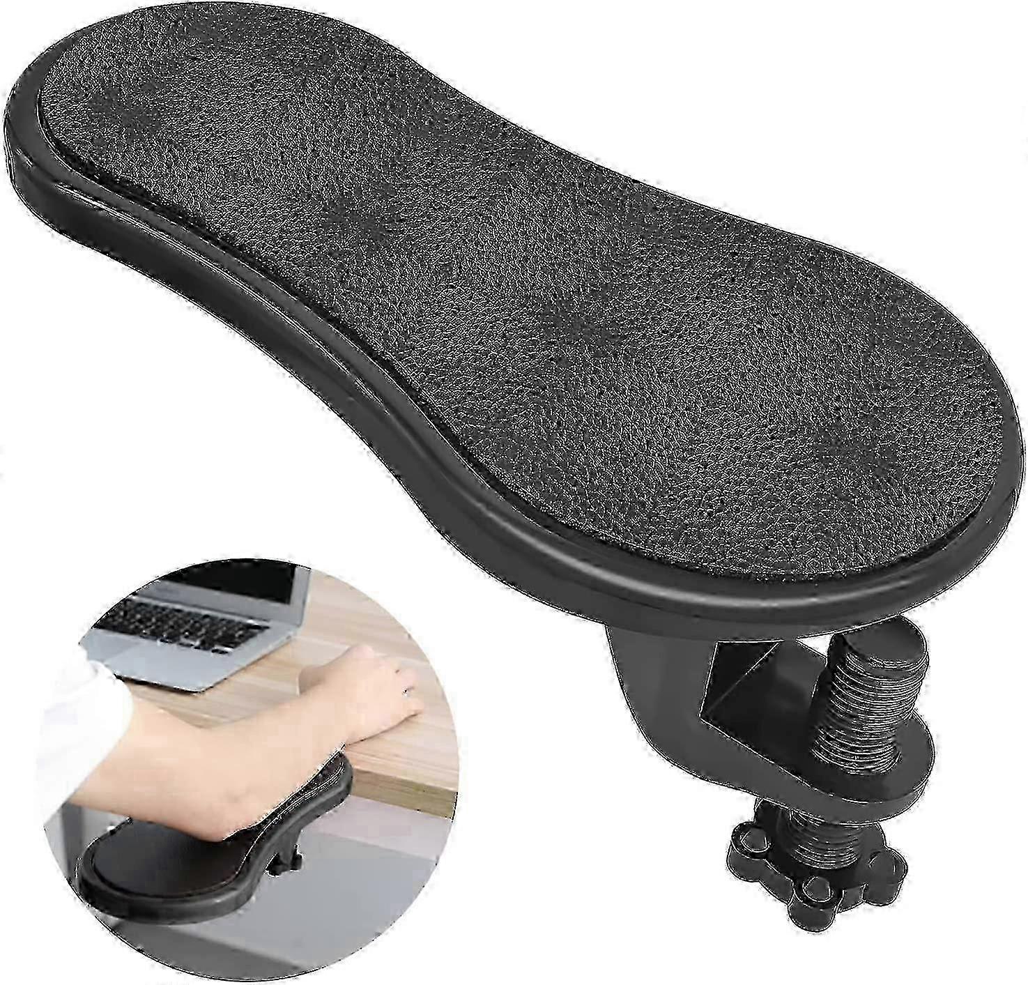 Arm Rest Support for Computer Desk, Rotating Adjustable Desk Armrest Extender, Relieve Stress, Eliminate Pain, Reduce Office Occupatio