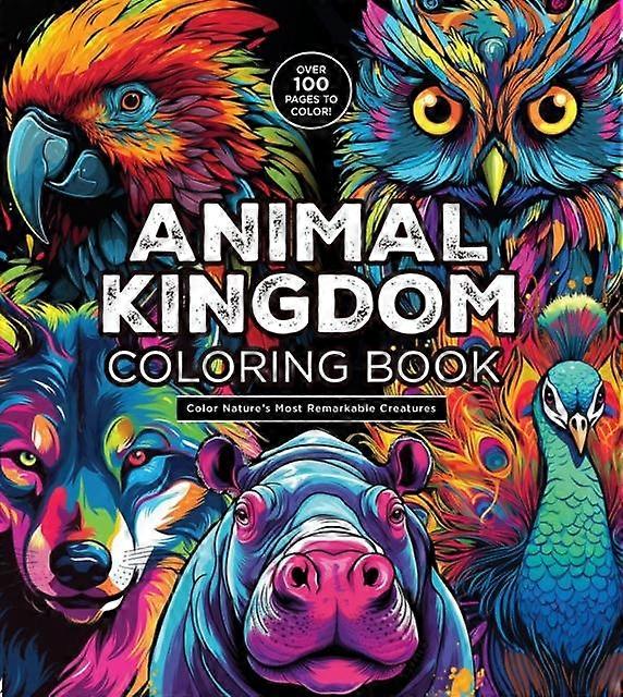 Animal Kingdom Coloring Book by Editors of Chartwell Books Paperback