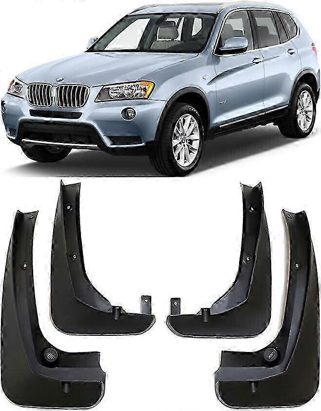 Genuine Front Rear Splash Guards Mud Flaps Fender For 2011-2017 Bmw X3 F25