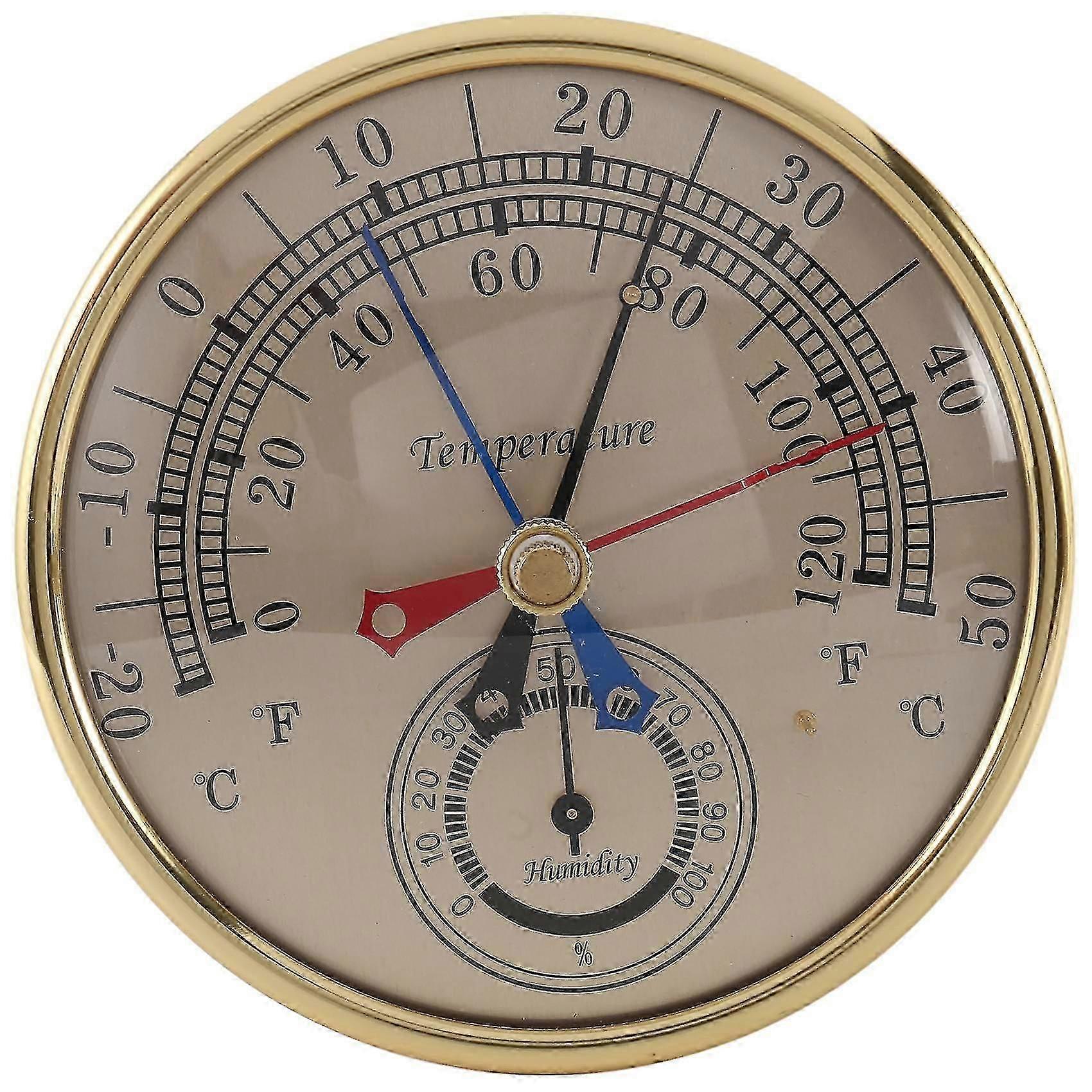 wall mount min max thermometer hygrometer 5inch outdoor