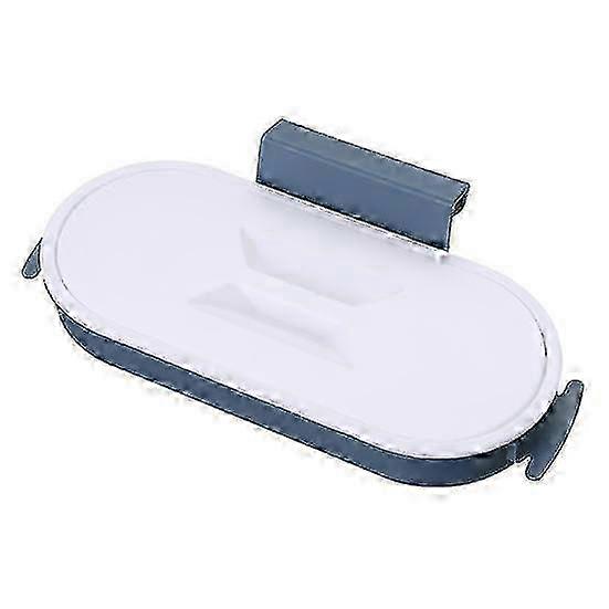 Garbage Rack with Lid Odor Control Easy Installation Cabinet Edge Secure Bag