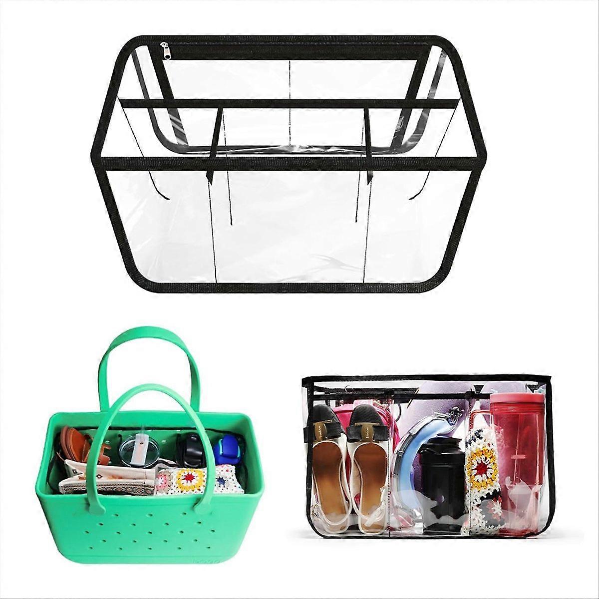 Clear Beach Bag Organizer for Storage Bag