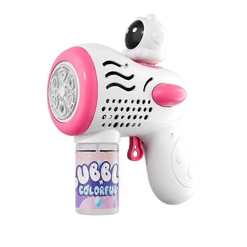 Fully Automatic Children Bubble Machine Watertight Handheld Bubble Gun Space Astronaut Blowing Bubble Machine Toy