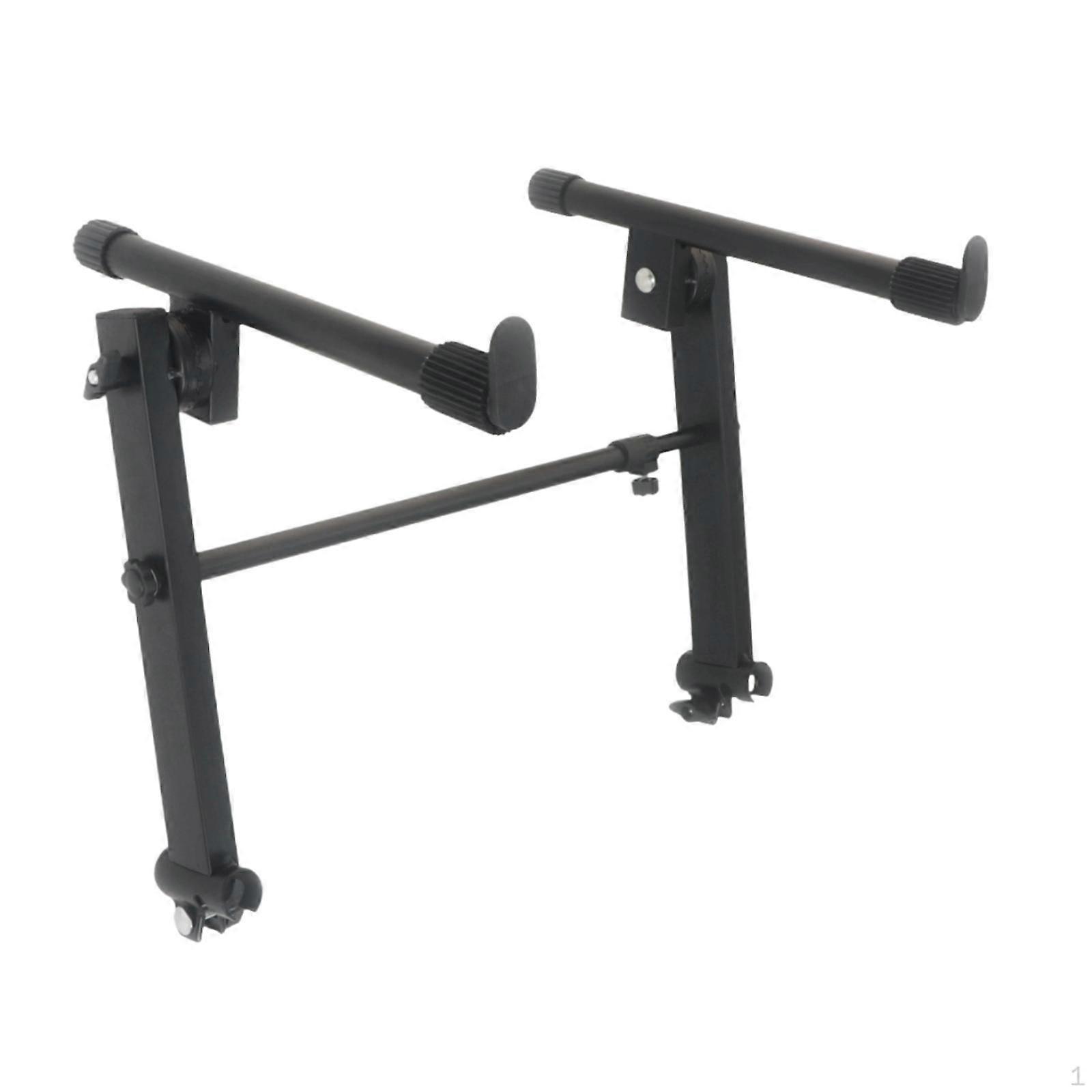 Piano Keyboard Stand Electric Rack Iron Portable Double Braced Universal Stacking Keyboards