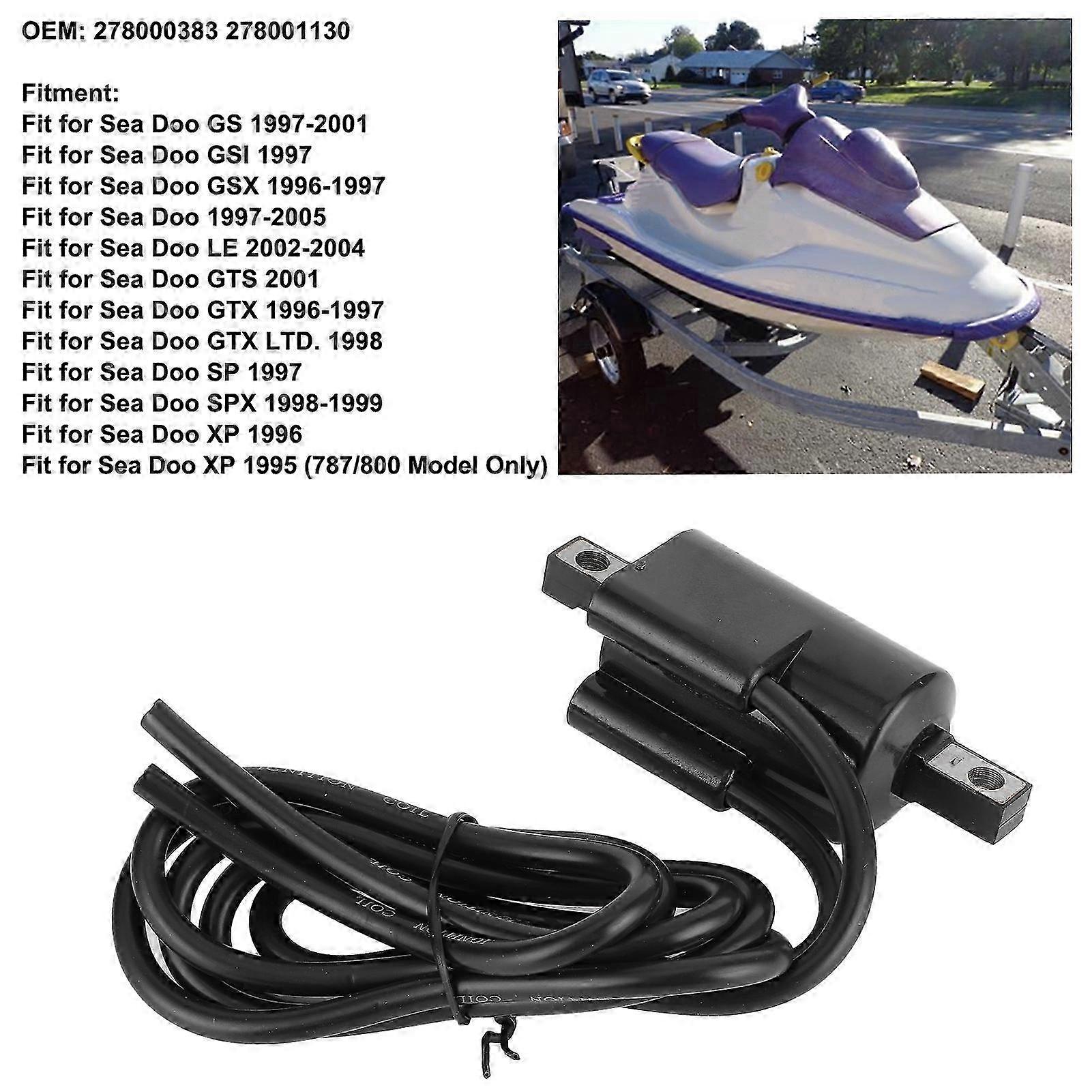 Sea Doo GTX Αντικατάσταση πηνίου ανάφλεξης σκαφών 278001130