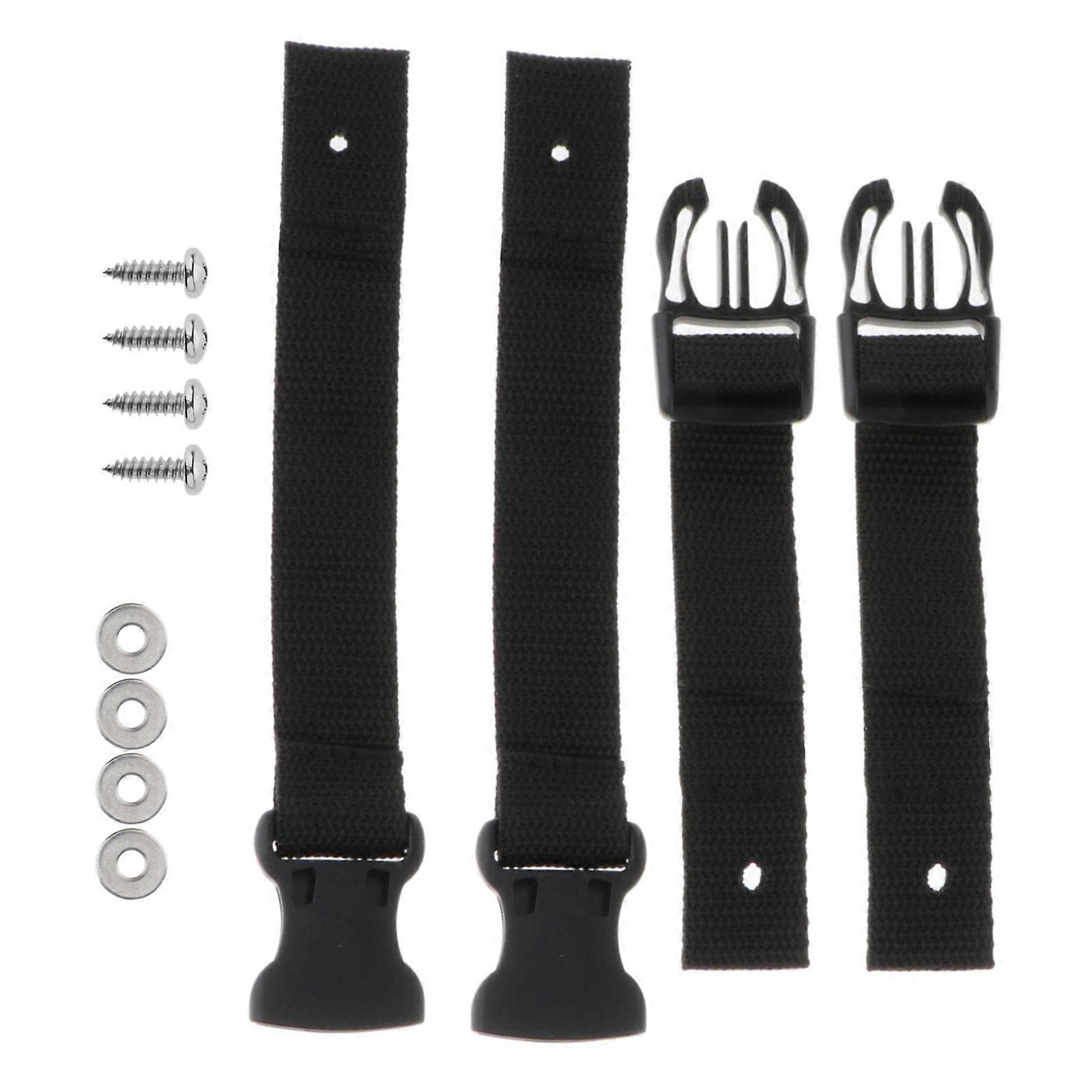 Nylon Kayak Boats Replacement Center Consoles Lid Strap Hatches Lid Mount Fixing Webbing Rope Quickly Release Moving Strap Multicolor