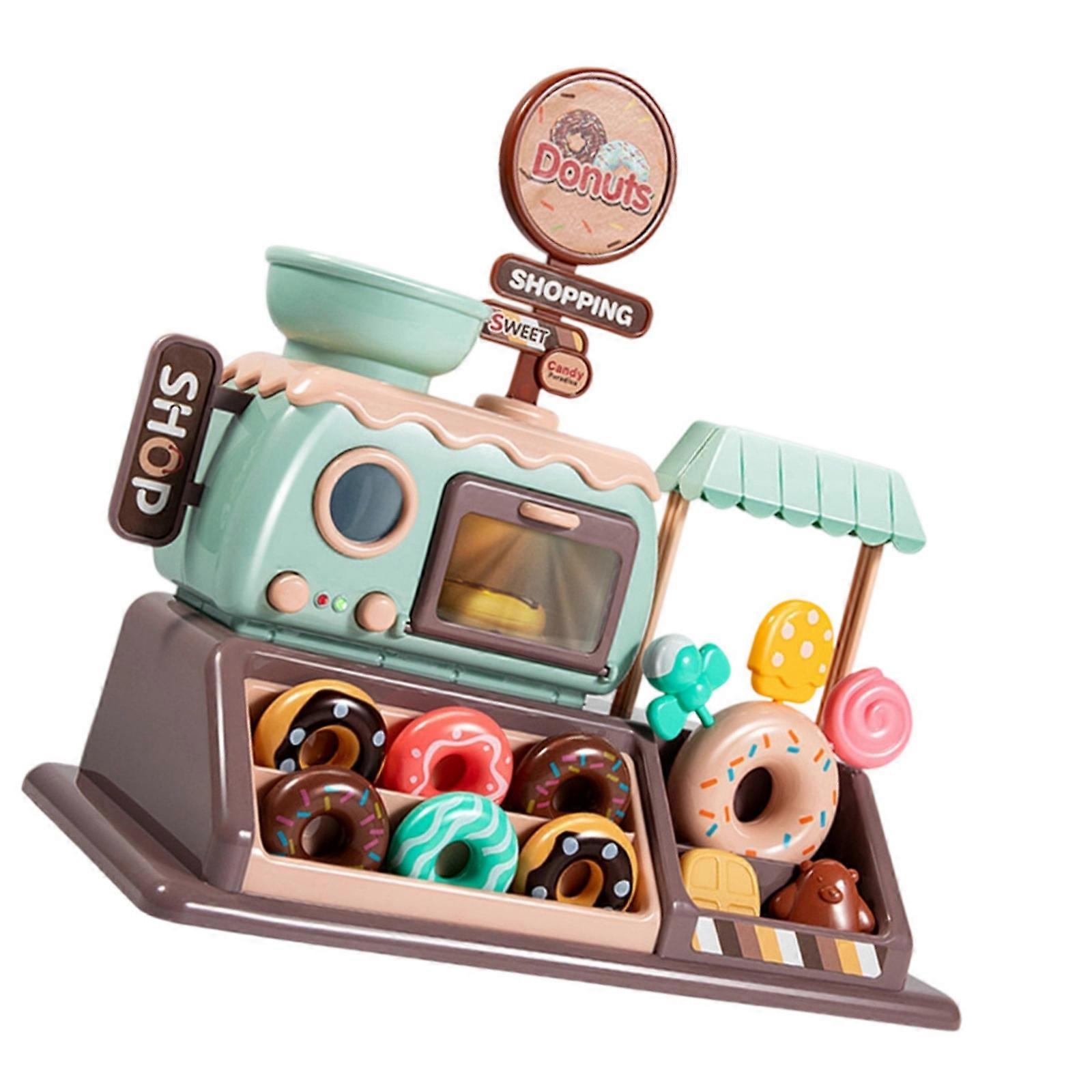 Child Safe Pretend Bakery Set Chewable Toy And Interactive Oven For Ages 3-8 Multicolor